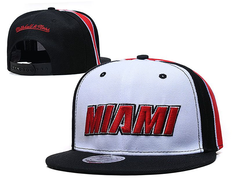 2021 NBA Miami Heat Hat TX3225->nba hats->Sports Caps